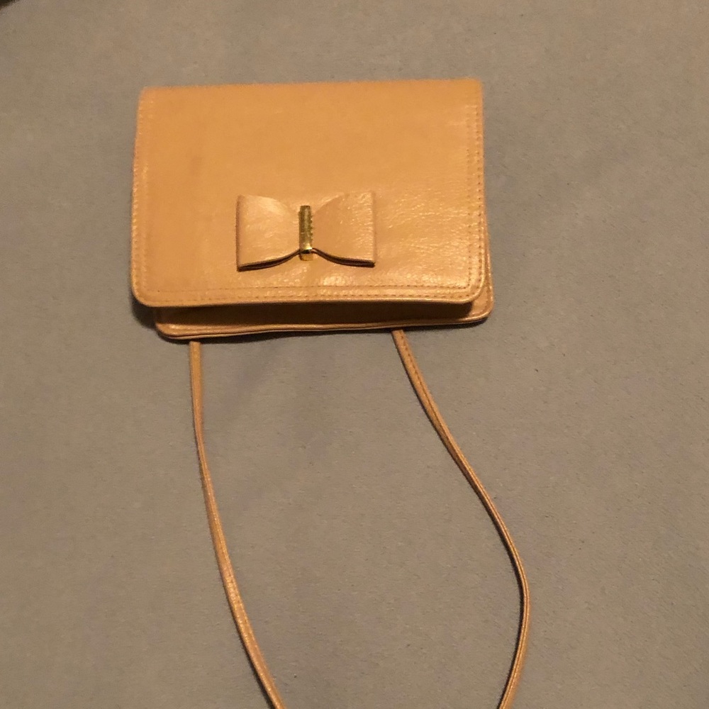 Light pink over the shoulder purse